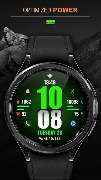 WFP 244 Sports watch face screenshot 5