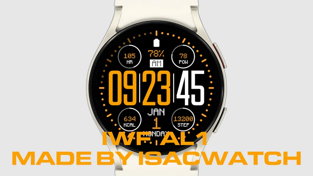 IWF AL1 watchface screenshot 1