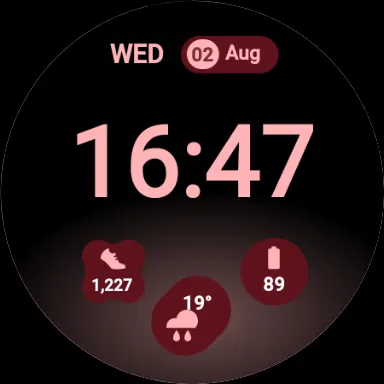 Minimal - Wear OS 3 Watch Face screenshot 12
