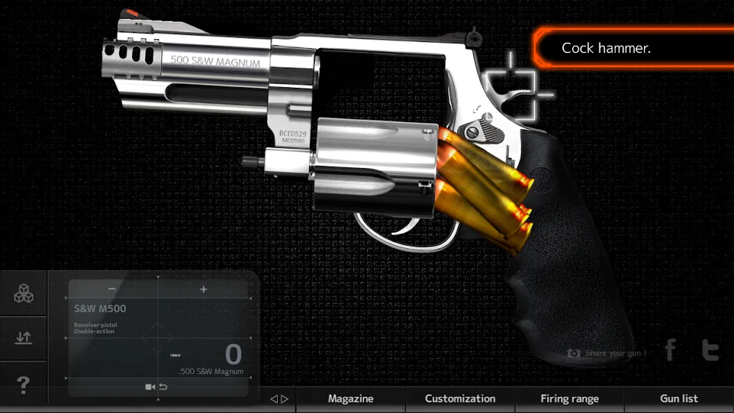 Magnum3.0 Gun Custom Simulator screenshot 4