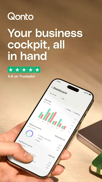 Qonto - Business Finance App screenshot 1