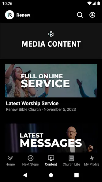 Renew Bible Church screenshot 3