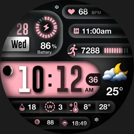 ML2U 256 Watch Face screenshot 32