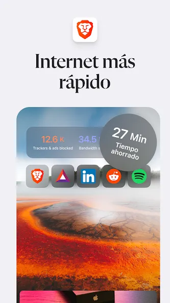 Navegador web privado Brave screenshot 5