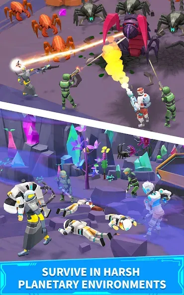 Idle Survivor Space Odyssey screenshot 5