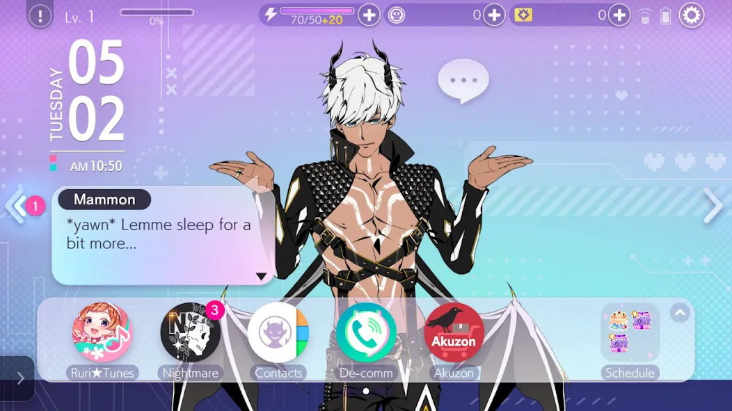 Otome Games Obey Me! NB screenshot 3
