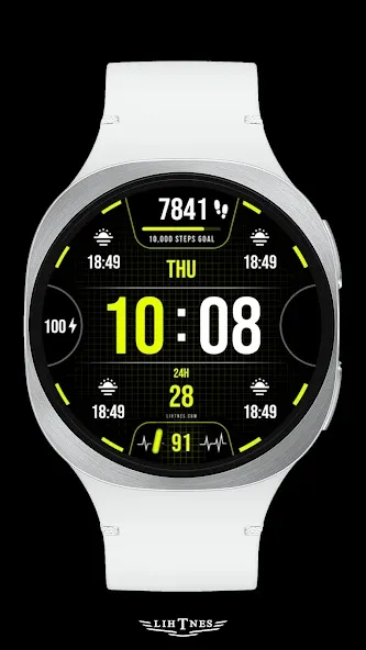 Health Watch Face 044 screenshot 2