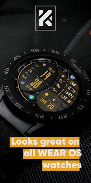 KF178 WATCH FACE screenshot 4