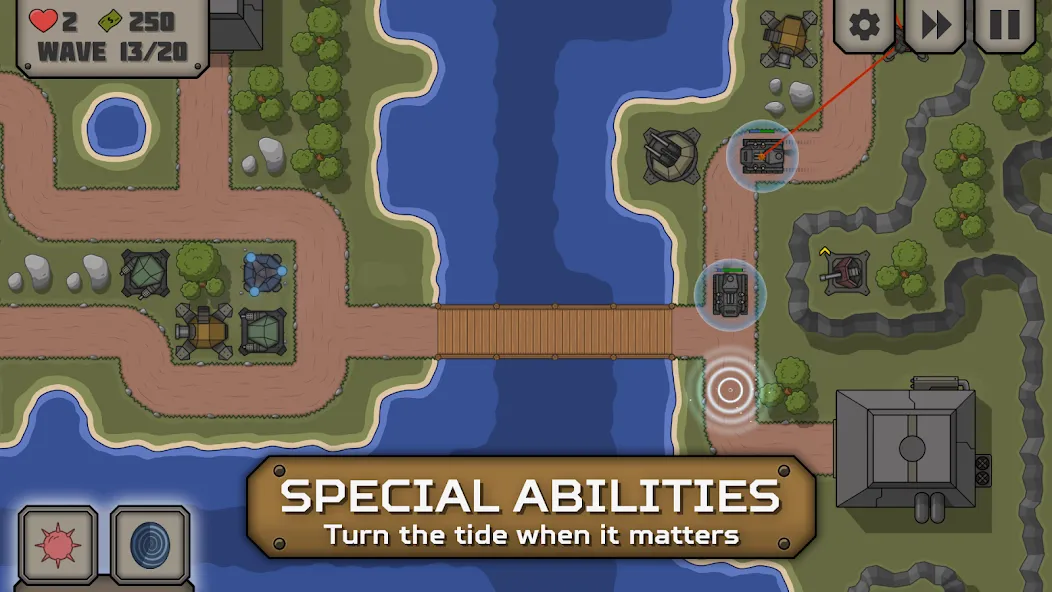 Tactical War 2: Tower Defense screenshot 2