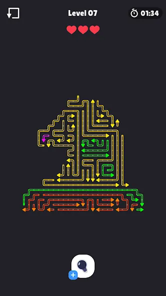 Neon Arrow Escape screenshot 7
