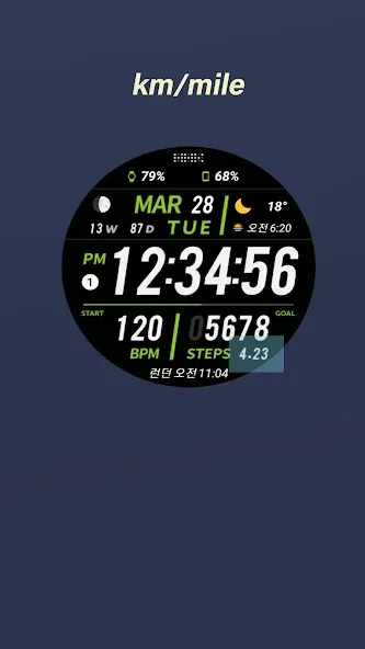 HMKWatch Digital 254 screenshot 3