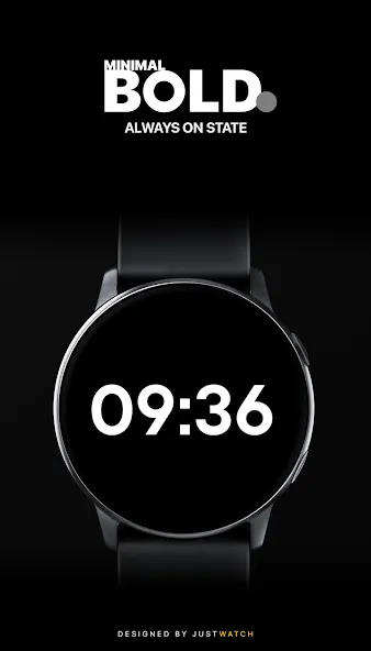 Minimal BOLD - Watch Face screenshot 4