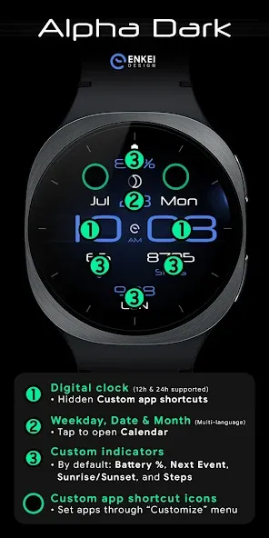Alpha Dark - modern minimalist screenshot 5