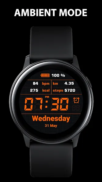 Simple Watchface AKM Wear OS screenshot 8
