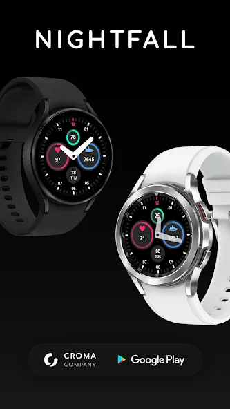 Nightfall for Wear OS screenshot 1