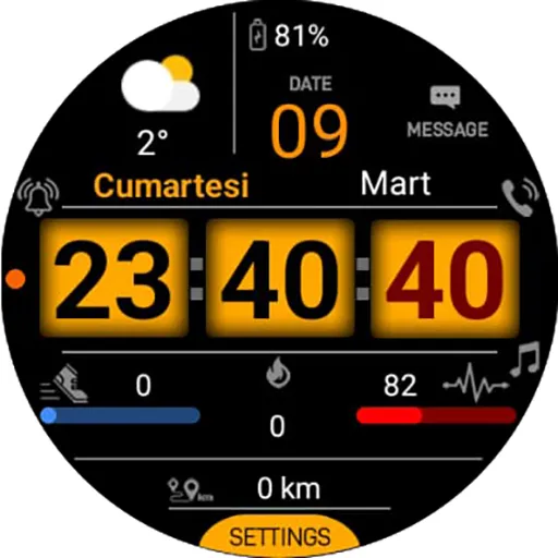 SO993 Watchface screenshot 31