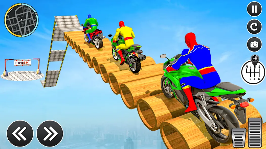 GT Mega Ramp Bike Stunt Game screenshot 6