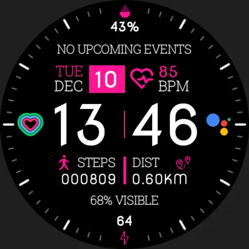EXD124: Health Watch Face screenshot 31