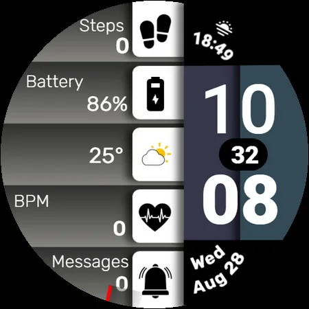 MAHO006 Wear OS Watch Face screenshot 29