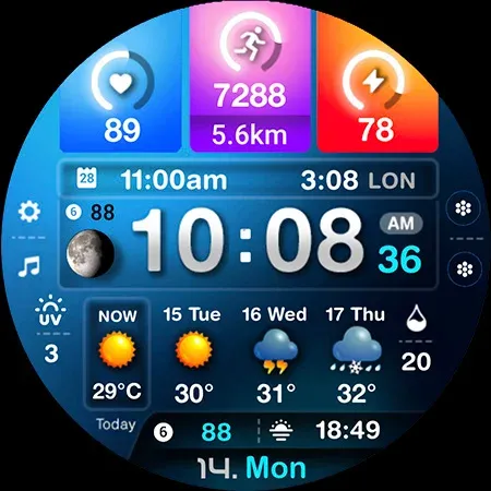 ML2U 243 Watch Face screenshot 25