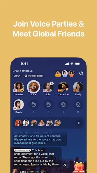 Talkin: Global Friends & Chat screenshot 5
