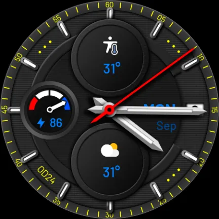 OD26 Analog Watch Face screenshot 34
