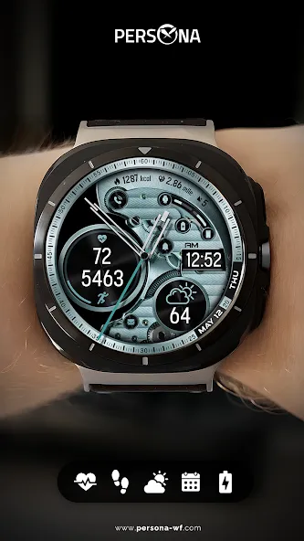 PER53 Hybrit Watch Face screenshot 6