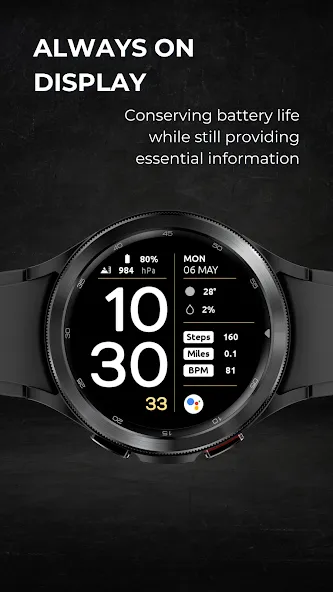 EXD043D: Digital Watch Face screenshot 4