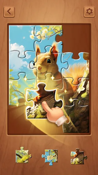 Wooden Puzzle: Block Adventure screenshot 4
