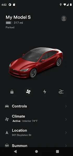 Tesla screenshot 1