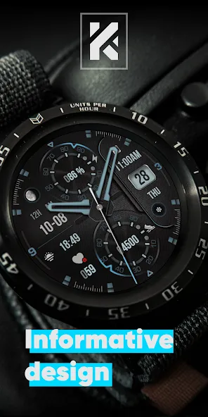KF158 Watch face screenshot 3