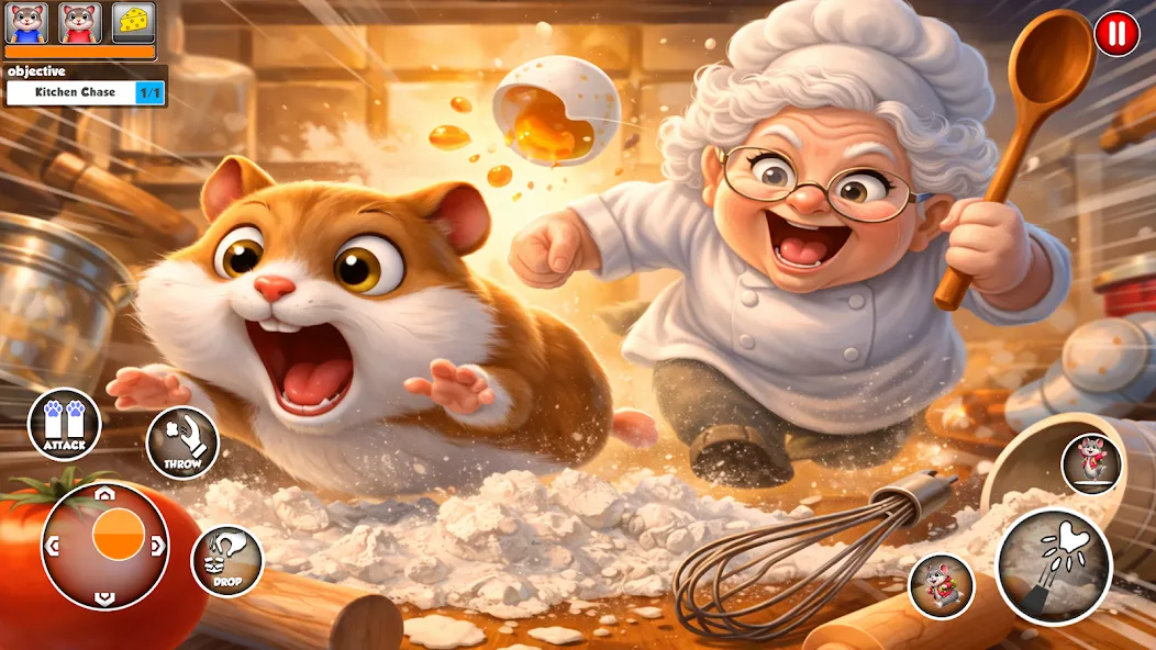 i Am a Hamster Game 3D screenshot 1