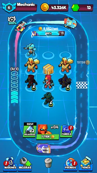 Merge Robots - Tap Tycoon screenshot 4