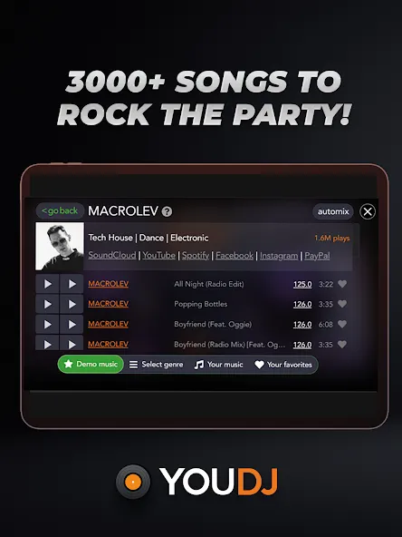 YouDJ Mixer - 簡単な DJ アプリ screenshot 11