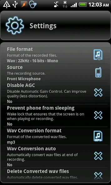 RecForge Pro - Audio Recorder screenshot 6
