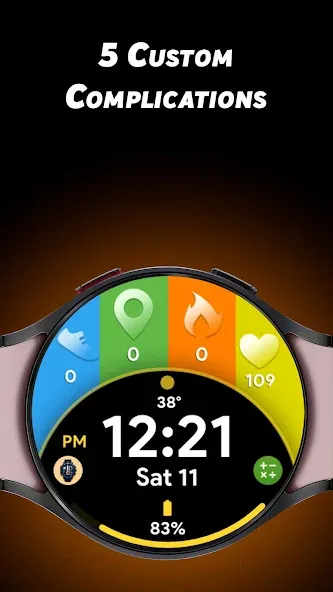 Eclipse Tiles - Watch face screenshot 6