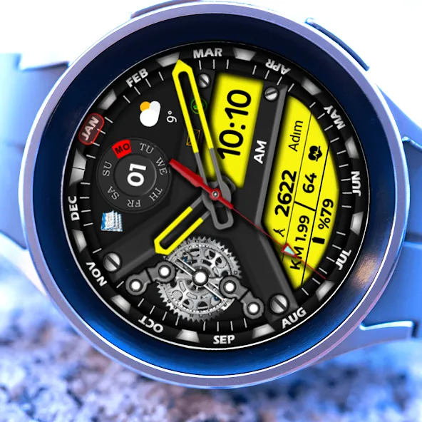 Animated FS W250 Watchface screenshot 4