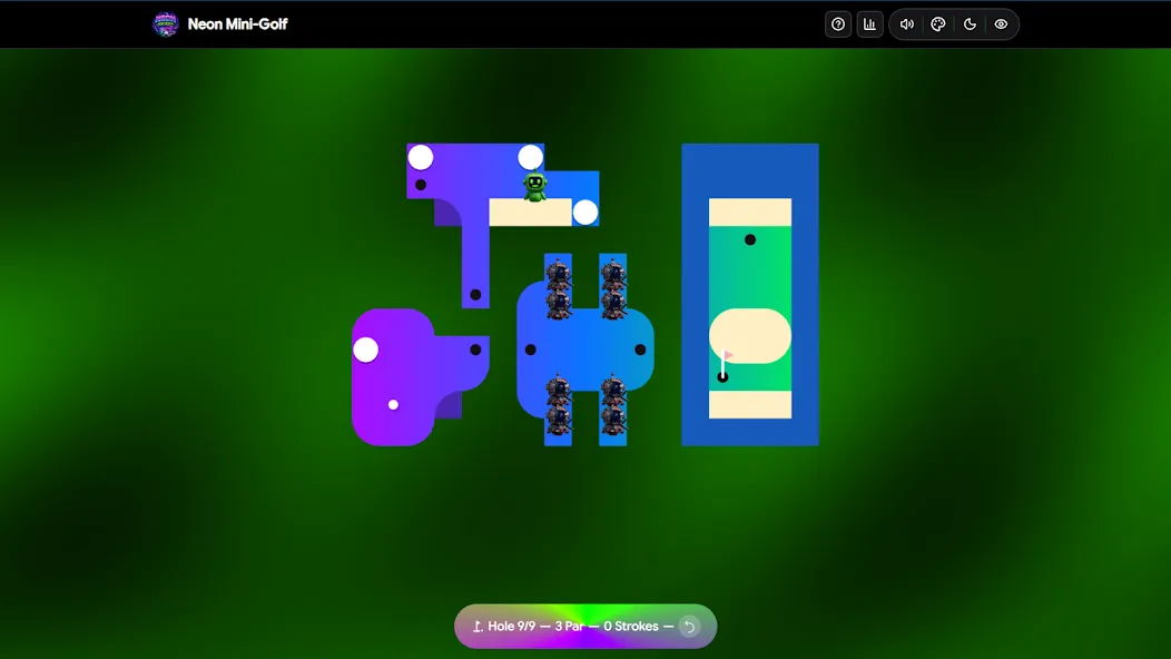 Neon Mini Golf Offline No Wifi screenshot 27