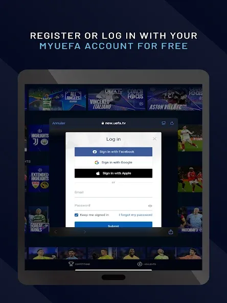 UEFA.tv screenshot 14