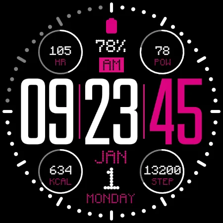 IWF AL1 watchface screenshot 26