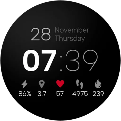 MW15 Minimal Digital Watch screenshot 17