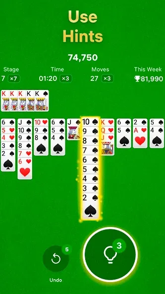 Spider Solitaire screenshot 6