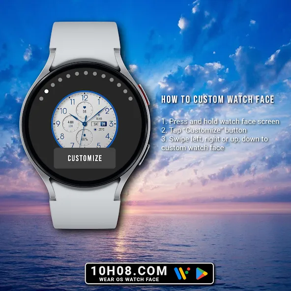 Watch face 10h08.com #133 screenshot 7