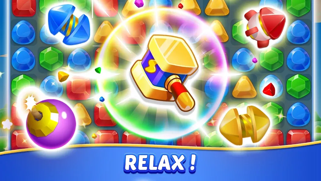 Jewel Blast Time - Match 3 screenshot 6