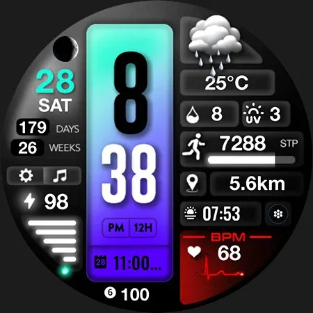 ML2U 268 Watch Face screenshot 28