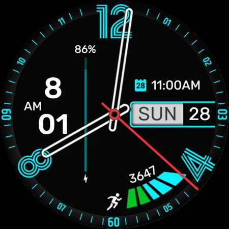 Minima 11 Minimal Watchface screenshot 10