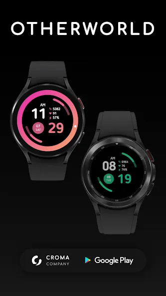 Otherworld Watch Face Wear OS screenshot 2