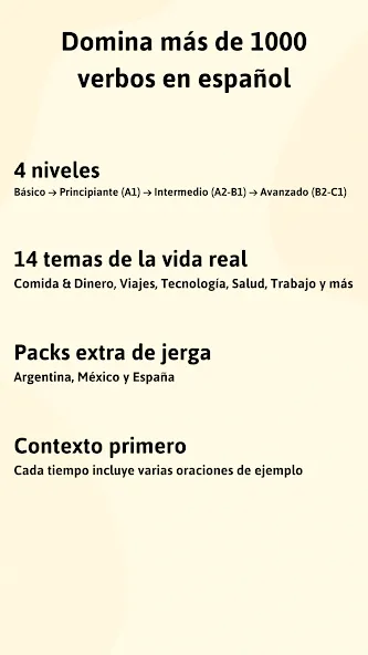 Español verbos y conjugaciones screenshot 14