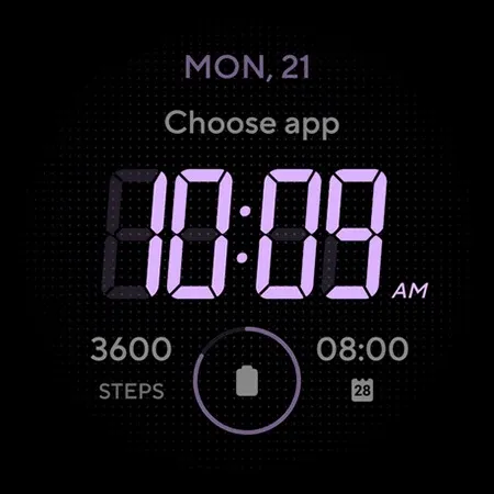 Lean Digital Watch Face screenshot 12