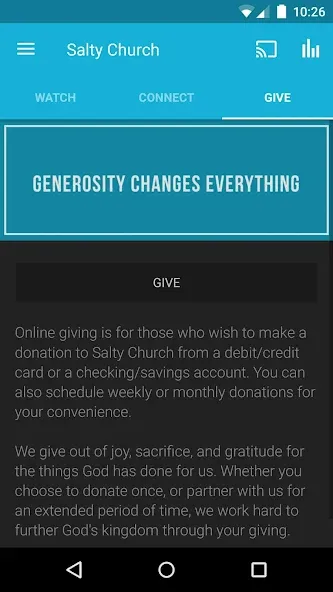 Salty Church App screenshot 3